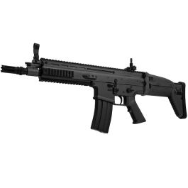 Cybergun FN SCAR-L Airsoft AEG Rifle - Black (ABS Version, CM067) - by CYMA
