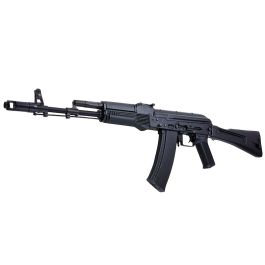 CYMA AK74M Airsoft AEG Rifle w/ Folding Stock - Black (Metal)(CM040C)