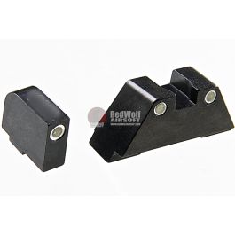 Detonator GL-201 Steel Sight Set for Tokyo Marui Model 17 / 18C GBB