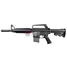 DNA XM177E1 MOD 609 Airsoft M4 GBB Rifle - Black