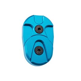 Dr. Black Folding Stock Adapter for AEG (CNC 6063 Aluminum, Aqua)