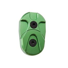 Dr. Black Folding Stock Adapter for AEG (CNC 6063 Aluminum, Green)