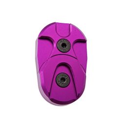 Dr. Black Folding Stock Adapter for AEG (CNC 6063 Aluminum, Purple)