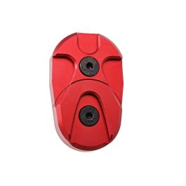 Dr. Black Folding Stock Adapter for AEG (CNC 6063 Aluminum, Red)