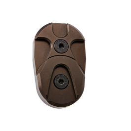 Dr. Black Folding Stock Adapter for AEG (CNC 6063 Aluminum, Tan)