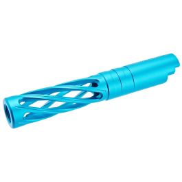 Dr. Black Hi-Capa 4.3 GBB Outer Barrel (Type-Dinging, 6063 Aluminum, Aqua)