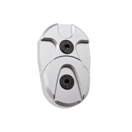 Dr. Black Folding Stock Adapter for AEG (CNC 6063 Aluminum, Silver)