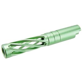 Dr. Black Hi-Capa 4.3 GBB Outer Barrel (Type-Dinging, 6063 Aluminum, Green)
