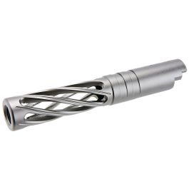 Dr. Black Hi-Capa 4.3 GBB Outer Barrel (Type-Dinging, 6063 Aluminum, Grey)