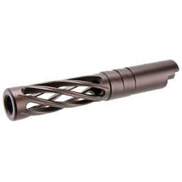 Dr.Black Hi-Capa 4.3 GBB Outer Barrel (Type-Dinging, 6063 Aluminum, Tan)