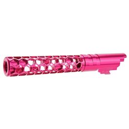 Dr. Black Hi-Capa 5.1 GBB Outer Barrel (Type -Favos, 6063 Aluminum, Magenta)