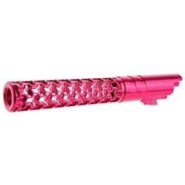 Dr. Black Hi-Capa 5.1 GBB Outer Barrel (Type -Geom, 6063 Aluminum, Magenta)