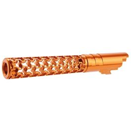 Dr. Black Hi-Capa 5.1 GBB Outer Barrel (Type -Geom, 6063 Aluminum, Orange)