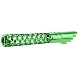 Dr. Black Hi-Capa 5.1 GBB Outer Barrel (Type -Geom, 6063 Aluminum, Green)