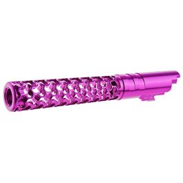 Dr. Black Hi-Capa 5.1 GBB Outer Barrel (Type -Geom, 6063 Aluminum, Purple)