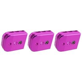 Dr. Black Tokyo Marui Hi Capa 5.1 GBB Magazine Base (Aluminum, Type B, Purple)