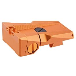 Dr. Black Tokyo Marui Hi Capa 5.1 GBB Fiber Optic Rear Sight (Aluminum, Orange)
