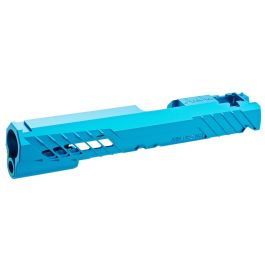 Dr. Black Tokyo Marui Hi Capa 5.1 GBB Slide (Type 300R, Aluminum, Aqua) - with Marking