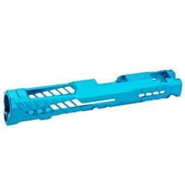 Dr. Black Tokyo Marui Hi Capa 5.1 GBB Slide (Type 706, Aluminum, Aqua)