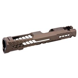 Dr. Black Tokyo Marui Hi Capa 5.1 GBB Slide (Type 706, Aluminum, TAN)