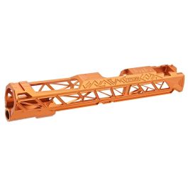 Dr. Black Tokyo Marui Hi Capa 5.1 GBB Slide (Type 800, Aluminum, Orange)