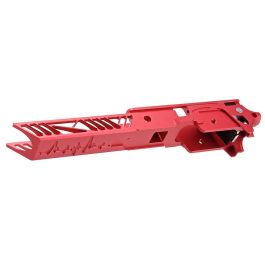 Dr. Black Tokyo Marui Hi Capa GBB Frame (CNC Aluminum, 4.3 inch, Type 1) - Red