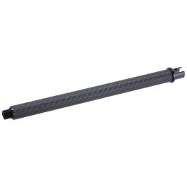 Dr. Black Tokyo Marui MWS GBBR Outer Barrel (Carbon Fiber, 10.5 inch) - Black