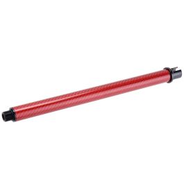 Dr. Black Tokyo Marui MWS GBBR Outer Barrel (Carbon Fiber, 10.5 inch) - Red