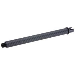 Dr. Black Tokyo Marui MWS GBBR Outer Barrel (Carbon Fiber, 9 inch) - Black