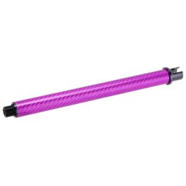 Dr. Black Tokyo Marui MWS GBBR Outer Barrel (Carbon Fiber, 9 inch) - Purple