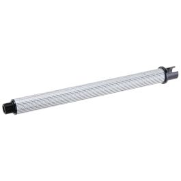 Dr. Black Tokyo Marui MWS GBBR Outer Barrel (Carbon Fiber, 9 inch) - Silver