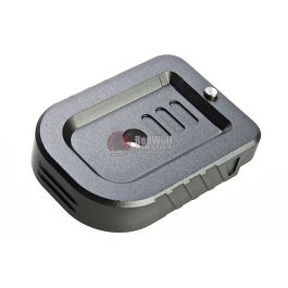 Dynamic Precision Instinct Mag Base Type A for Tokyo Marui Hi-Capa Series GBB Pistol - Grey