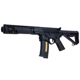 EMG F1 Firearms SBR C7M Airsoft M4 GBB Rifle - Black (by APS)