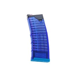 EMG Lancer Systems L5AWN 30rds Gas Magazine for Tokyo Marui MWS GBBR (556 Type) by CYMA - Blue