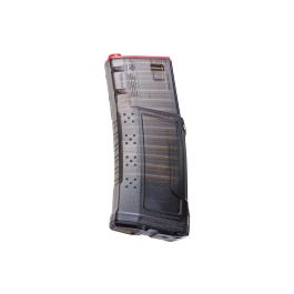 EMG M4 AEG Magazine (250 rounds, Strike Industries Licensed) by King Arms - Black (Clear Version)