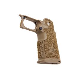 EMG Staccato Licensed 2011 Pistol Grip for Hi Capa GBB Airsoft Pistol (Master Style) - DE