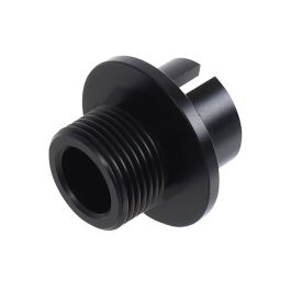 First Factory Silencer Attachment NEO R for Tokyo Marui MP5 A4/ A5/ A5HC /J/ RAS AEG - Black (14mmCC