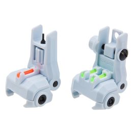 G&G Dual-Profile Fiber Optic Flip-up Sight - Macaron Blue