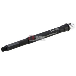 G&P Aluminum SAI 10 inch Taper Square Outer Barrel for G&P Front Set / RAS Series AEG (14mm CW) - Bl