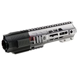 G&P CQB Railed Handguard with SAI QD System for Tokyo Marui M4 / M16 AEG/ GBB Rifle - Gray