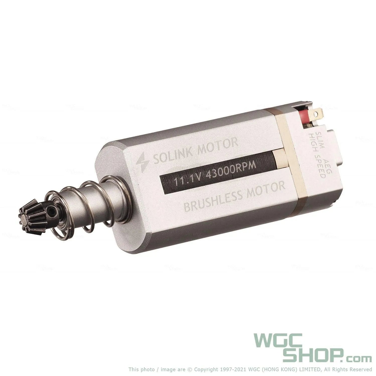 SOLINK MOTOR Brushless Slim High Speed 11.1V 43000rpm Long Axle Motor for AEG