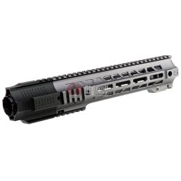 G&P Short Railed Handguard with SAI QD System for Tokyo Marui M4 / M16 AEG/ GBB Rifle - Gray
