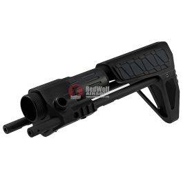 G&P PDW Stock for Tokyo Marui MWS M4A1 GBB (Silm)- Snake, Black