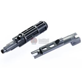 G&P Tokyo Marui MWS GBBR Airsoft Drop in Complete Nozzle Set (Reinforced) - Gun Metal Gray