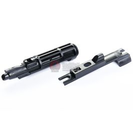 G&P Tokyo Marui MWS GBBR Airsoft Reinforced Drop in Complete Nozzle Set - Black