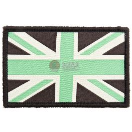GK Tactical British Army Style Union Jack Patch - Brown w/ Green