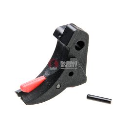 Guarder Smooth Trigger for Tokyo Marui Model 18C/22/34 GBB - Black/Red