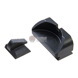 Guarder Steel Front & Rear Sight for Tokyo Marui Desert Eagle.50AE- Black