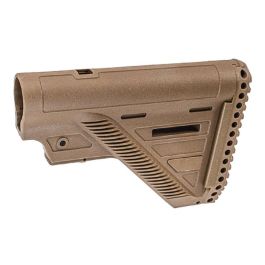 Guns Modify VFC M4 Series GBB A5 Style Slim Stock - FDE