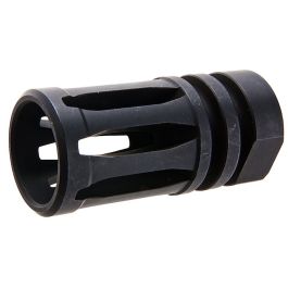 Guns Modify VFC HK416 GBB A5 Style Flash Hider (14mm CCW) (Steel Full CNC, Black)